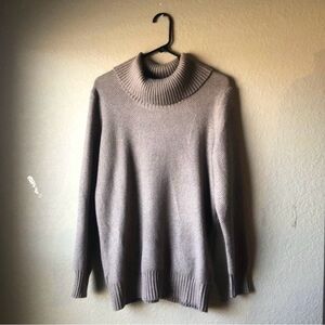 Apt 9 Sweater Women’s Brown Long Sleeve Turtleneck Sweater Sz XL Casual Classic